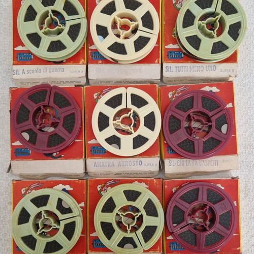 Super 8 Film Collection used, 9 authentic Warner Bros cartoons
