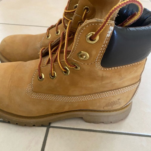 Timberland women's hiking boots like new, orange, size 37.5