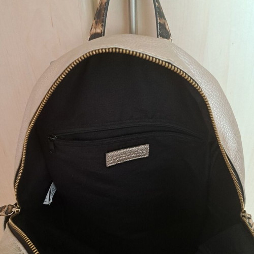 Cat backpack from Accessorize used, silver