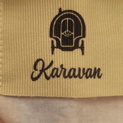 Karavan maxi dress like new with artichoke pattern