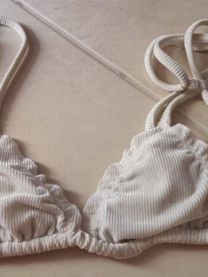 Swimwear bra like new, size S, white