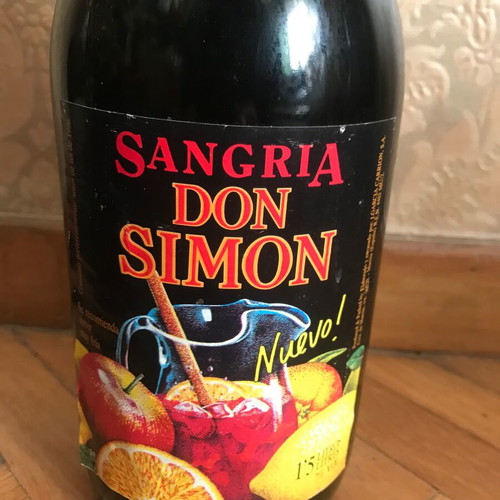Sangria Don Simon 25-year-old sealed bottle 1.5 L