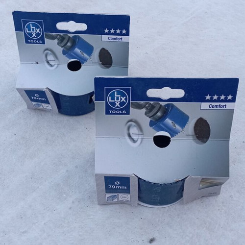 Set of 2 hole saws new