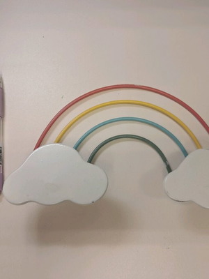 Metal decorative item for children's room unused