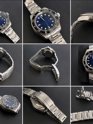 Αυτόματο ρολόι Diver Style με μπλε καντράν σαν καινούργιο