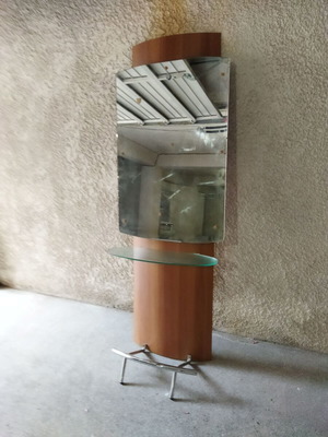 Hair Salon Workstations with Mirror New, Set of 2
