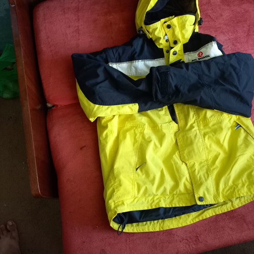 Rossignol men's winter jacket like new, black and yellow