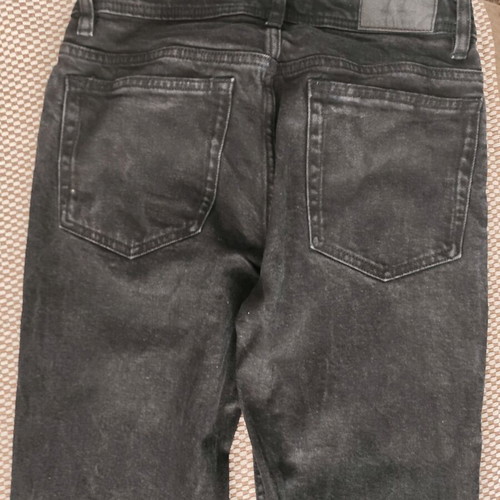 Men's black jean pants Mango used Jan series