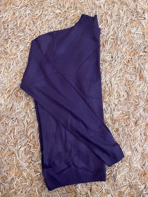 Collusion jumper with high neck like new, purple, size XL