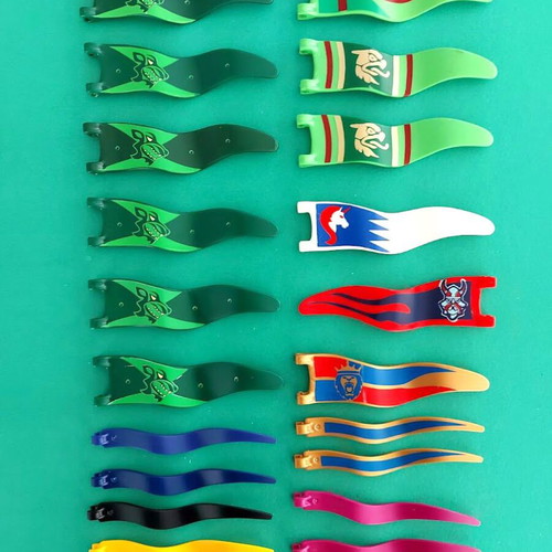 Playmobil flags No5 used set