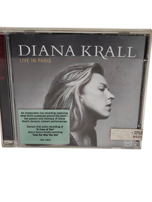 Diana Krall Live In Paris CD used, jazz