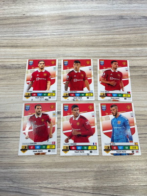 Κάρτες FIFA 365 Manchester United μεταχειρισμένες, πακέτο 6