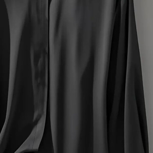 Shein women's black shirt new, fitted, long sleeve