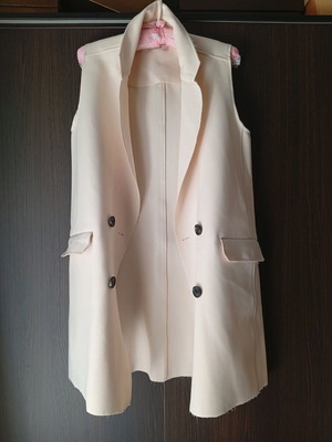 Bershka women's vest new, size M, beige