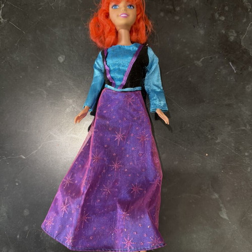 Doll with red hair