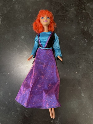 Doll with red hair