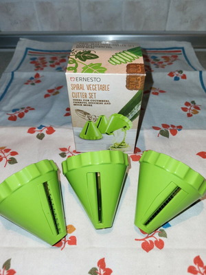 Spiral Vegetable Cutter Set 3 pieces new