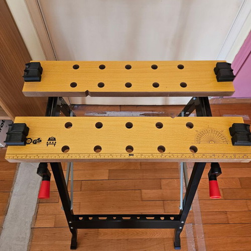 Folding Workbench like new, load capacity up to 150kg