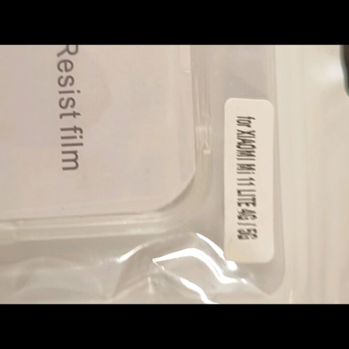 Xiaomi Mi Lite 11 transparent silicone case new