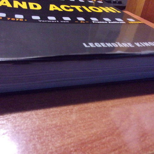 And Action!! Amazing book about cinema like new, German