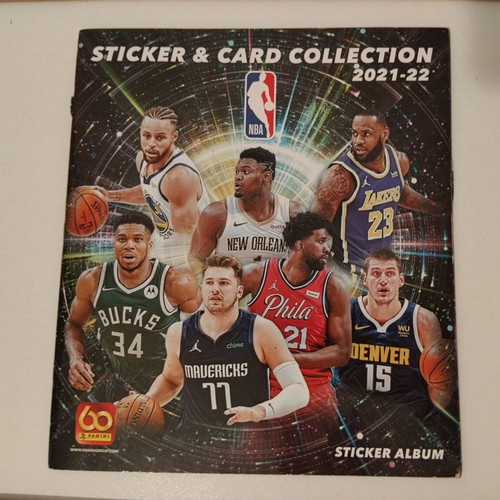 Panini NBA Sticker & Card Collection 2021-2022 album