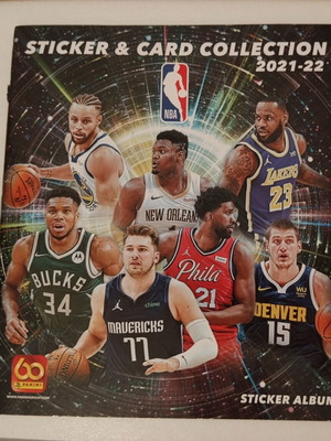 Panini NBA Sticker & Card Collection 2021-2022 album