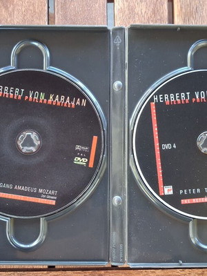 Herbert Von Karajan The Reference Collection 2 DVD cases used, classical