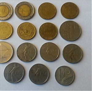 Italy 16 coins