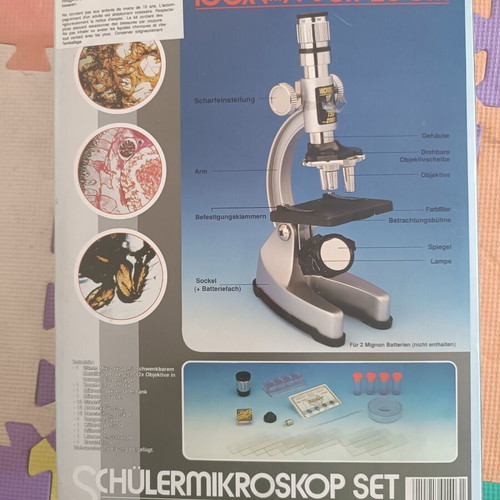 Microscope set new in box