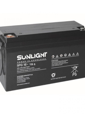 SunLight GEL SPG 125 S batteries used, pack of 4