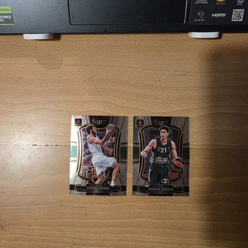 Panathinaikos Premier Level basketball cards lot 2