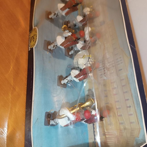 Athina Evzones Band Figures used, vintage box 1980s