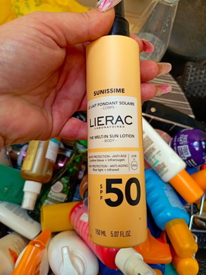 Lierac SPF 50 sunscreen lotion new