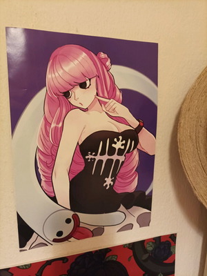 Anime αφίσα τοίχου σαν καινούργιο, μέγεθος Α4