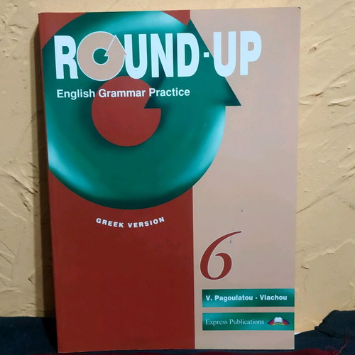 Round-Up English Grammar Practice book used