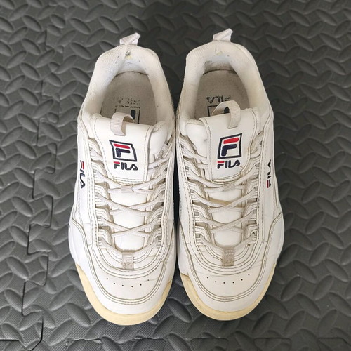 Fila Disruptor Low sneakers used, white, EU 39