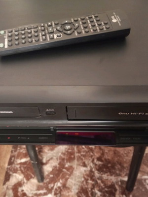 Lg combo DVD VHS μεταχειρισμένο με τηλεκοντρόλ
