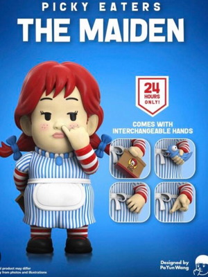 Mighty Jaxx Picky Eaters The Maiden figure new