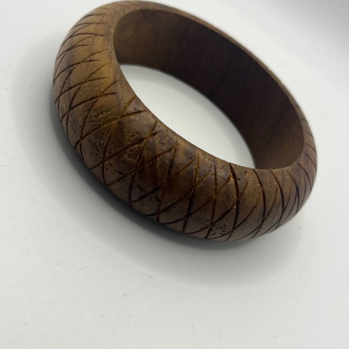 Wooden African bracelets set like new, 2 pieces