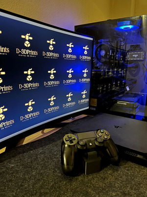 Βάση PS4 controller καινούργια, εκτυπωμένη με PLA+