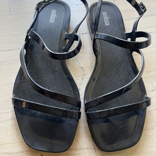 Melissa original sandals used, sizes 40-40.5, firming smell