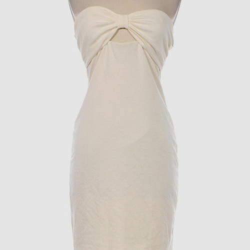Forever 21 strapless dress new, size Large, ecru