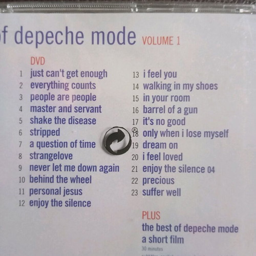 Depeche Mode CD+DVD new, electronic music