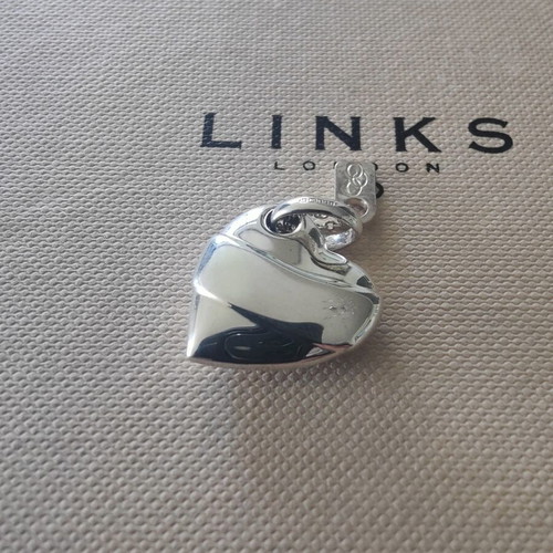 Links of London Sterling Silver Heart Charm Pendant