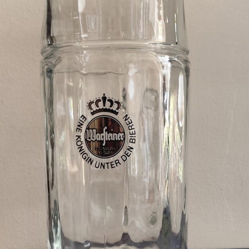 Warsteiner 1 l beer glass