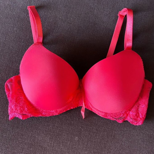 Isabelle bra 75B red, new