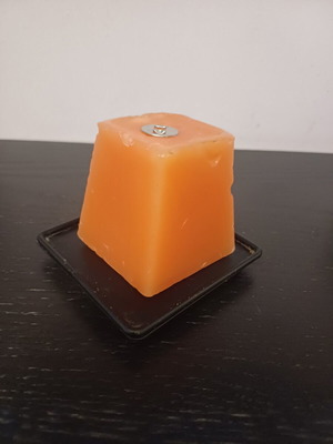Decorative candle new, no wick