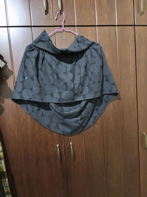 Strapless blouse black LAK like new, size S