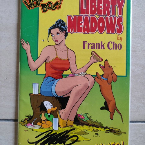 Liberty Meadows #18 signed by Frank Cho new