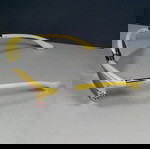 Prada SPR 60O 52mm 140 κίτρινο/ροζ Dixie Runway ρετρό γυαλιά ηλίου σε θήκη